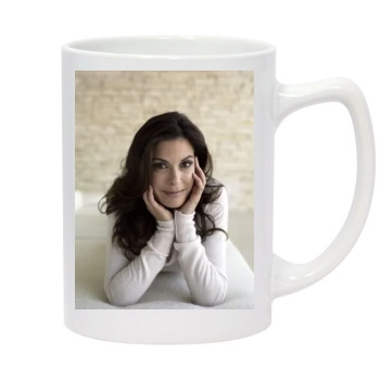 Teri Hatcher 14oz White Statesman Mug