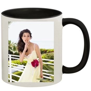 Teri Hatcher 11oz Colored Inner & Handle Mug