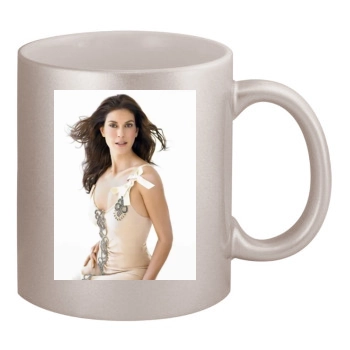 Teri Hatcher 11oz Metallic Silver Mug