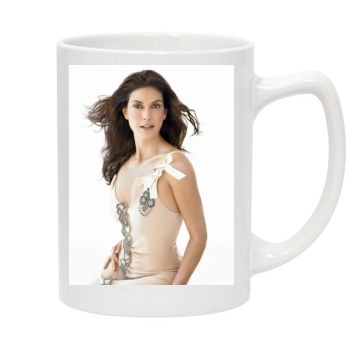 Teri Hatcher 14oz White Statesman Mug