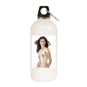 Teri Hatcher White Water Bottle With Carabiner