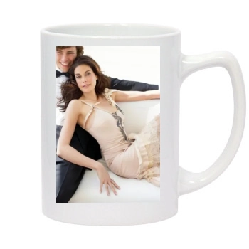 Teri Hatcher 14oz White Statesman Mug