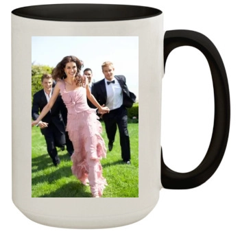 Teri Hatcher 15oz Colored Inner & Handle Mug