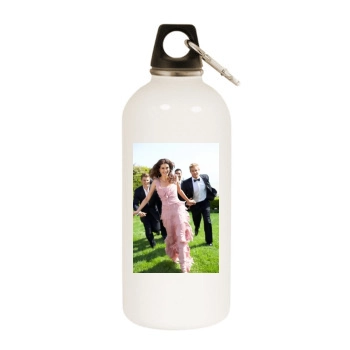 Teri Hatcher White Water Bottle With Carabiner