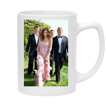 Teri Hatcher 14oz White Statesman Mug