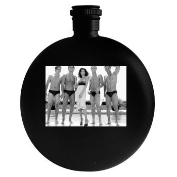 Teri Hatcher Round Flask