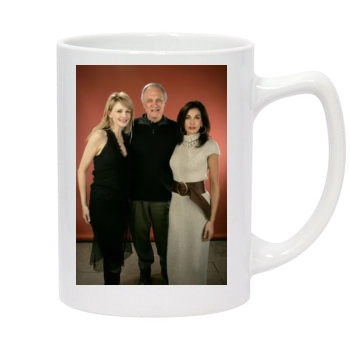 Teri Hatcher 14oz White Statesman Mug