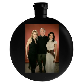 Teri Hatcher Round Flask