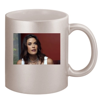 Teri Hatcher 11oz Metallic Silver Mug