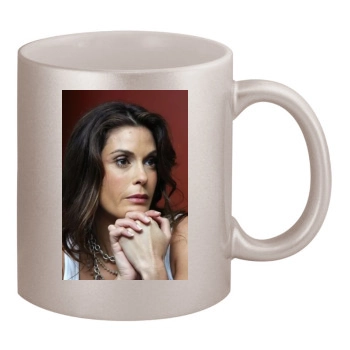 Teri Hatcher 11oz Metallic Silver Mug