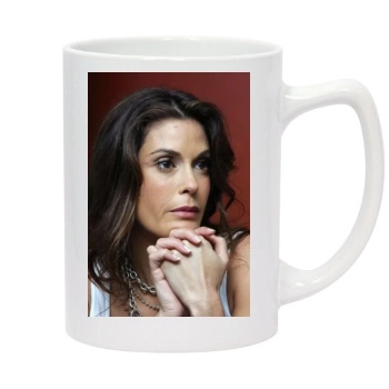 Teri Hatcher 14oz White Statesman Mug