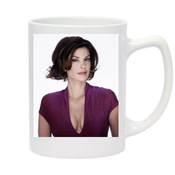 Teri Hatcher 14oz White Statesman Mug