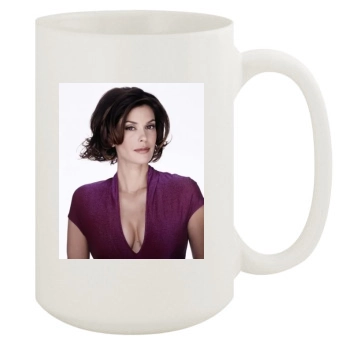 Teri Hatcher 15oz White Mug