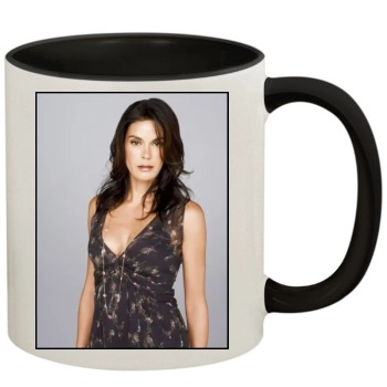 Teri Hatcher 11oz Colored Inner & Handle Mug