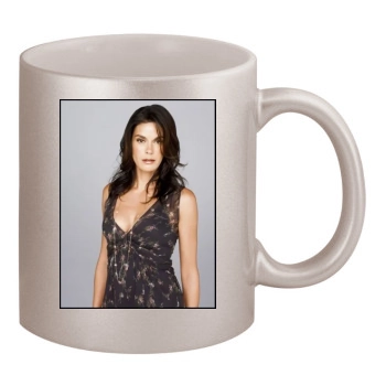 Teri Hatcher 11oz Metallic Silver Mug