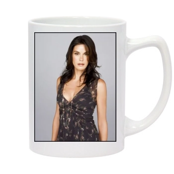 Teri Hatcher 14oz White Statesman Mug