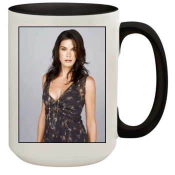 Teri Hatcher 15oz Colored Inner & Handle Mug