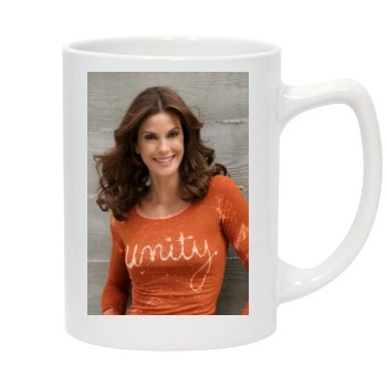 Teri Hatcher 14oz White Statesman Mug