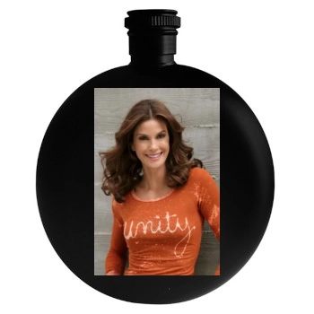 Teri Hatcher Round Flask