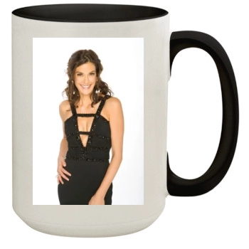 Teri Hatcher 15oz Colored Inner & Handle Mug