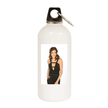 Teri Hatcher White Water Bottle With Carabiner