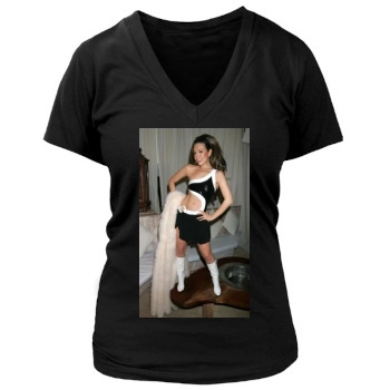 Thalia Women's Deep V-Neck TShirt