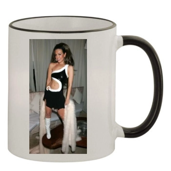 Thalia 11oz Colored Rim & Handle Mug