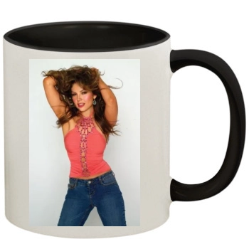 Thalia 11oz Colored Inner & Handle Mug