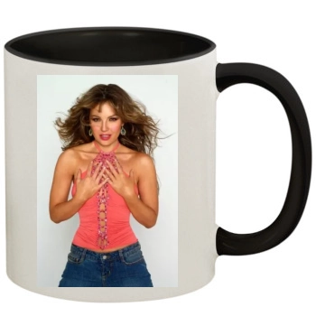 Thalia 11oz Colored Inner & Handle Mug