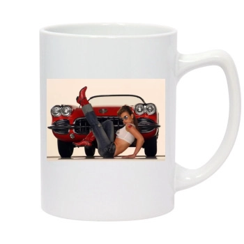 Thalia 14oz White Statesman Mug