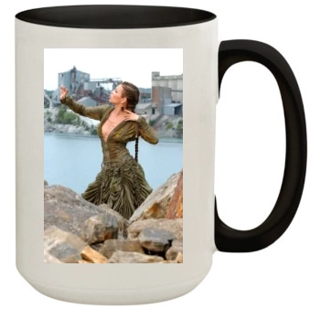 Thalia 15oz Colored Inner & Handle Mug