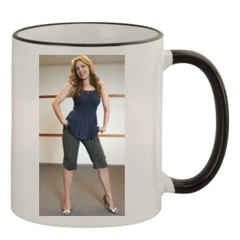 Thalia 11oz Colored Rim & Handle Mug