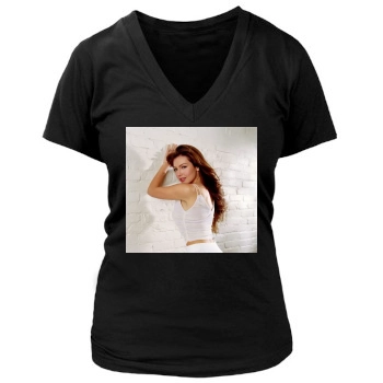 Thalia Women's Deep V-Neck TShirt