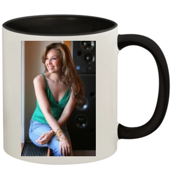 Thalia 11oz Colored Inner & Handle Mug