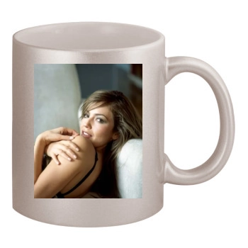 Thalia 11oz Metallic Silver Mug