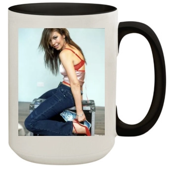 Thalia 15oz Colored Inner & Handle Mug