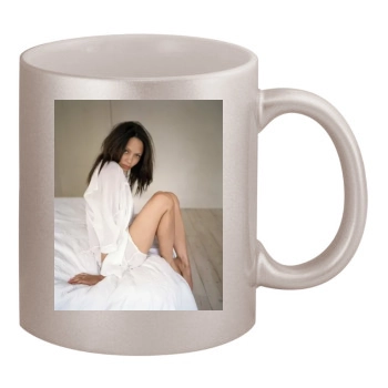 Thandie Newton 11oz Metallic Silver Mug