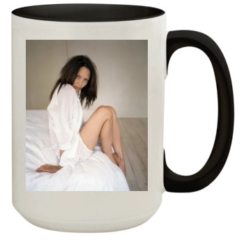 Thandie Newton 15oz Colored Inner & Handle Mug