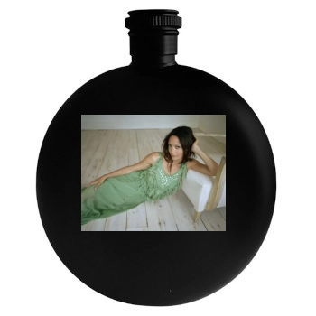 Thandie Newton Round Flask