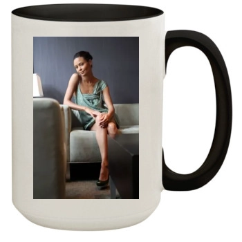 Thandie Newton 15oz Colored Inner & Handle Mug