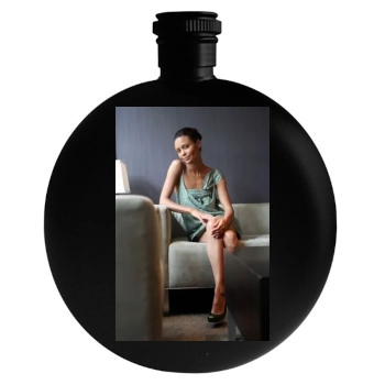 Thandie Newton Round Flask