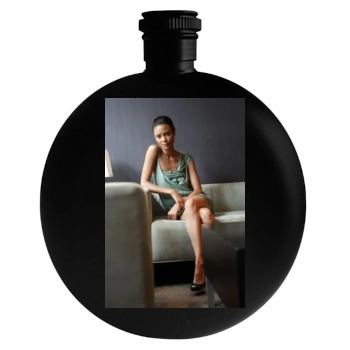 Thandie Newton Round Flask