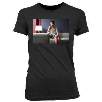 Thandie Newton Women's Junior Cut Crewneck T-Shirt