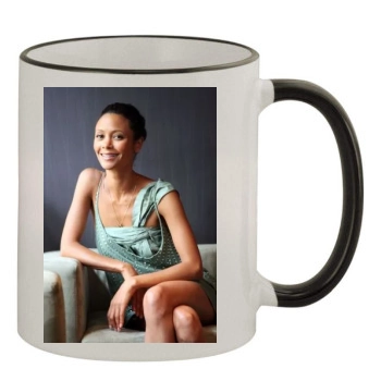 Thandie Newton 11oz Colored Rim & Handle Mug