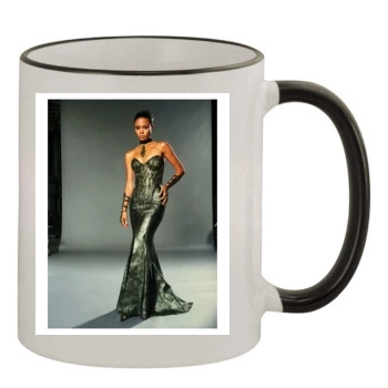 Thandie Newton 11oz Colored Rim & Handle Mug