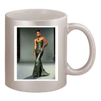 Thandie Newton 11oz Metallic Silver Mug