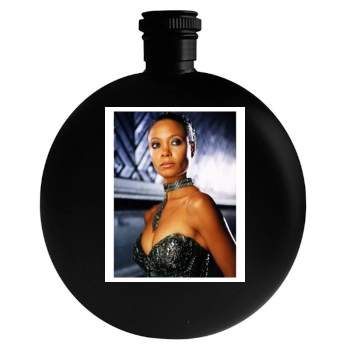 Thandie Newton Round Flask