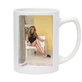 Tiffany Mulheron 14oz White Statesman Mug