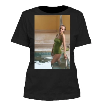 Tiffany Mulheron Women's Cut T-Shirt