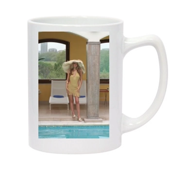 Tiffany Mulheron 14oz White Statesman Mug